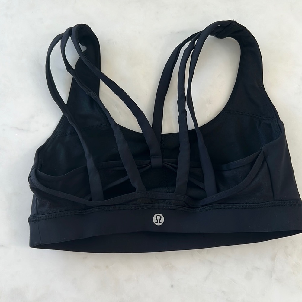 Lululemon Black Sports Bra